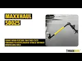 MaxxHaul 50025 Hitch Mount 2 Bike Rack For Cars Trucks SUV s Minivans - 100 lb Capacity