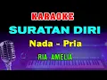 SURATAN DIRI - KARAOKE Nada Pria | Ria Amelia || Dangdut Nostalgia