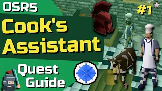 Cooks Assistant OSRS F2P Quest Guide - OSRS Ironman Friendly