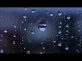 8 Hours Gentle Rain on Window Pane with Occasional Thunder for Deep Sleep 🌧️