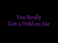 You Really Got a Hold on Me by Smokey Robinson & The Miracles lyrics