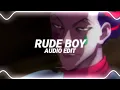 Download Lagu rude boy - rihanna [edit audio]