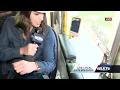 WLKY s Alex Durham drives a train