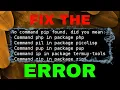 Pip install error sovled