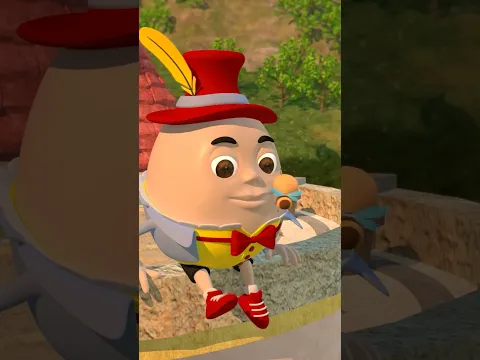 Humpty Dumpty Sat On A Wall #kidsrhyme #kidssong | Hey kids