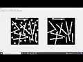 Separate all lines from binary image having lines circles Digital Image Processing MATLAB