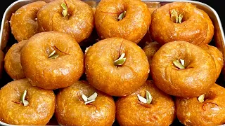 வீட்ல கோதுமைமாவு இருந்தா இப்டி ஈஸியா செஞ்சு பாருங்க எந்த கடைல வாங்கனதுனு கேட்பாங்க👌| Badusha Recipe