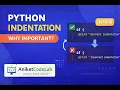 Indentation in Python in Marathi Beginner Tutorial Why Indentation is Important Python Basics