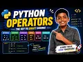 Python Operators Explained in 10 Minutes Easy Tutorial for Beginners CodeStrumWithAniket