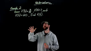 Antiderivatives with Initial Conditions