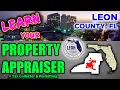 How To Search Leon County FL Property Appraiser Site How To Find Tallahassee Property Data Info