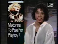 Madonna posing for Playboy MTV news