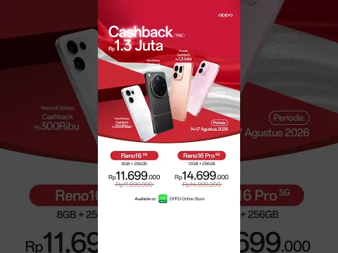 Promo Merdeka dari OPPO!
