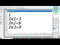 visual basic program to display multiplication table in vb6 0