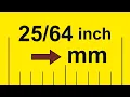 How to Convert Inch to Millimeters