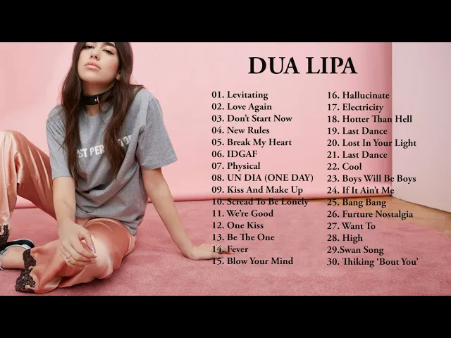 Download MP3 DuaLipa Full Album 2022 - DuaLipa Best Songs 2022