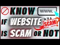 How To Know If A Website Is A Scam Or Not Is it Legit or Fake