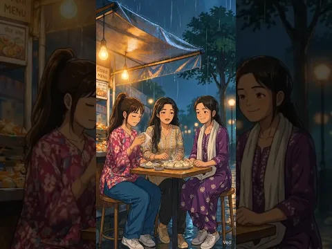 Good food, calm minds, forever vibes.#aiart#anime#veo#short#youtubeshort#shortfeed#ai#verseai#frinds