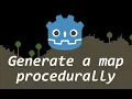How to generate a procedural map like Terraria in Godot with flowers and trees