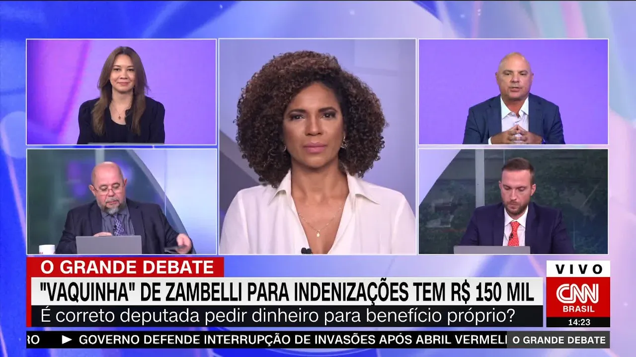 É correto Carla Zambelli pedir dinheiro para benefício próprio? | O GRANDE DEBATE