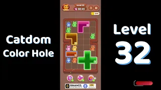 Catdom Color Hole Level 32 Screenshot