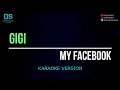 Download Lagu Gigi my facebook (karaoke version) tanpa vokal