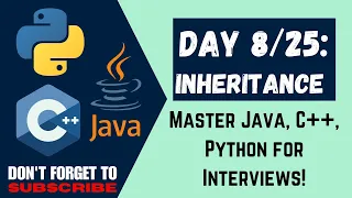INHERITANCE Master Java C Python for Interviews