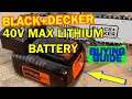 BLACK DECKER 40V MAX Lithium Battery