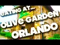 EATING AT - OLIVE GARDEN