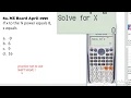 Problem No 84 If x to the power equals 8 x equals