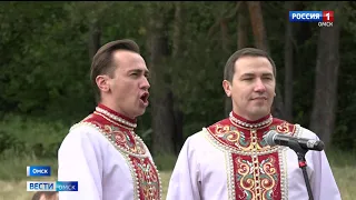 Артисты Омского народного хора выступили для врачей