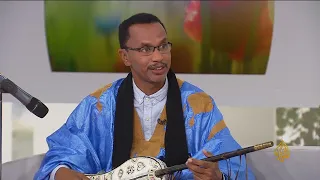 الجزيره هذا الصباح مع الفنان الموريتانى الشيخ ولد ٱب 