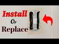 How To Replace Light Switch Install Easy Simple