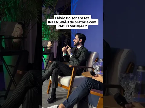 Flávio Bolsonaro fez INTENSIVÃO de oratória com PABLO MARÇAL?