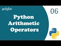 Arithmetic Operators in Python with Examples Tamil Tutorial Tamil Programmer