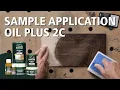 How to create an Oil Plus 2C sample