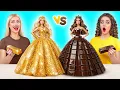 Real Food vs Chocolate Food Challenge Amazing Hacks and Tricks by Multi DO Challenge