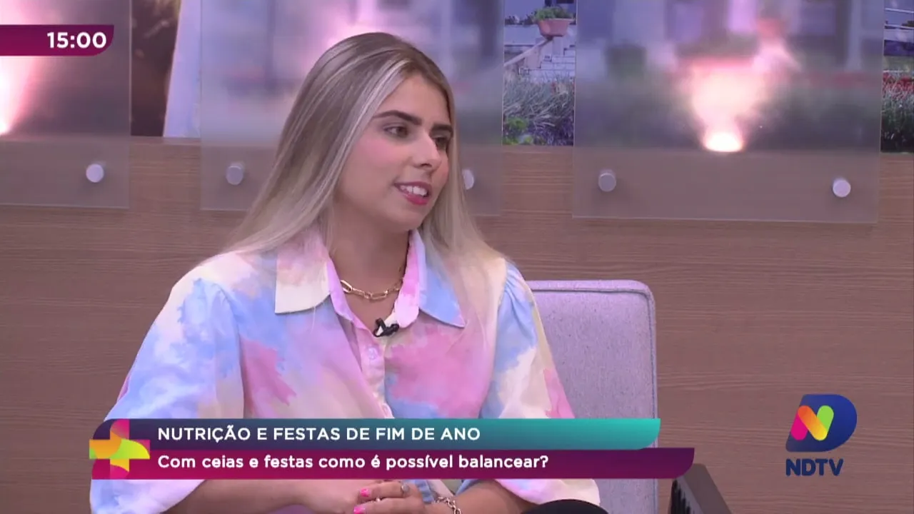Entrevista: nutrição e festas de fim de ano