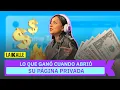 Cuanto gano Aida Cortes con su primera publicacion en pagina privada