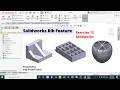 Solidworks Rib Feature-How to create ribs in solidworks-Create complex ribs in solidworks-CADable