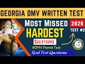 GEORGIA DMV permit test 2026 Georgia DMV Written Test 2026 DDS Georgia Practice Test 2026