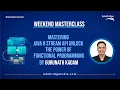 Weekend Masterclass Java 8 Stream API Unlock the Power of Functional Programming EduBridge