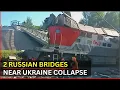 Download Lagu Ukraine Strikes Russian Railways | Bridges Destroyed, Trains Derailed | War Update 14 June 2025