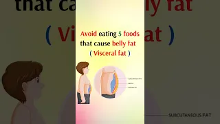 Avoid Eating 5foods That Cause Belly Fat Shorts 