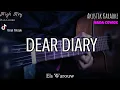 Lagu DEAR DIARY - ELS WAROUW ( KARAOKE GITAR AKUSTIK ) // TIK TOK VIRAL
