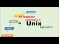 Arithmetic operators in UNIX - Shell Programming