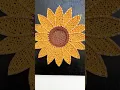 string art sun flower by punimedorenoemi