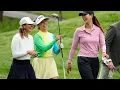Amanda Balionis poses with 1x Major winner as she looks back at Memorial Tournament