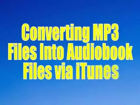 Download MP3 Converting MP3s to Audiobook Files in iTunes - Rod Machado Products