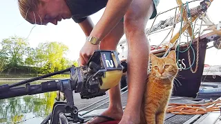 NAUTICAL TINKERING in LOCKDOWN || Yamaha 2hp Outboard || Tiller Stock ETC || Wildlings Sailing